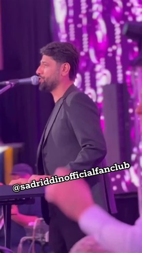 Sadriddin’s_officialfanclub on Instagram: "When he sings with soulful voice everyone is on the stage the Superstar @sadriddinofficialmusic Live performance ✨🎤"