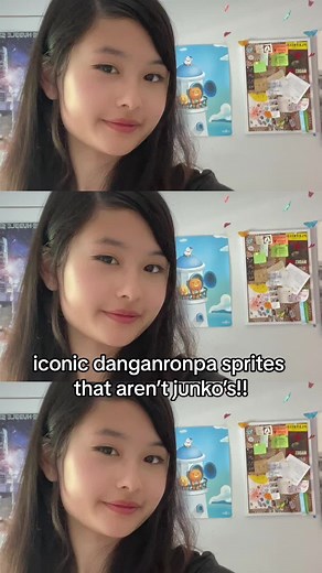 the junko poses are obviously iconic but these r so good too!! also i just love to triple split screen ^^ #unikittyy #danganronpa #sdr2 #drv3 #drthh #mikantsumiki #ibukimioda #sonianevermind #kokichiouma #chiakinanami #angieyonaga #celestialudenberg #junkoposes