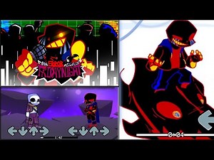 Friday Night Funkin An Error Occurred Friday Night V3 Part 1 (Vs Error Sans & Ink Sans) |Full Weeks|