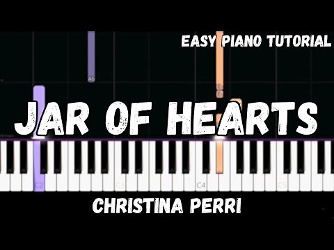 Christina Perri - Jar of Hearts (Easy Piano Tutorial)