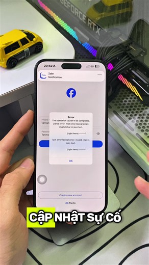 Lỗi đăng nhập fb - fb đã xảy ra lỗi đang dùng bị văng ra #loifb #errorfb #bivangkhoifb #messenger #mokhoafbbivohieuhoa