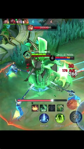 Crazy Damage Thamuz so OP 😈🔥 s34 #mlbb #shorts