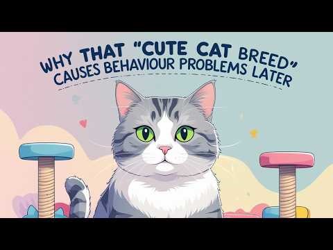 Why That ‘Cute Cat Breed’ Causes Behaviour Problems Later