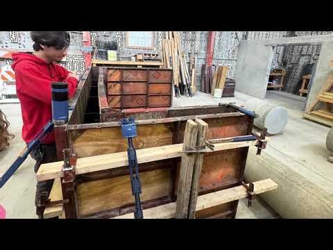 LEARNING HOW TO COMPACK DIRT AND FORM UP 2 KINDS OF WALLS IN GEN CON 1 union class! #indiana #union