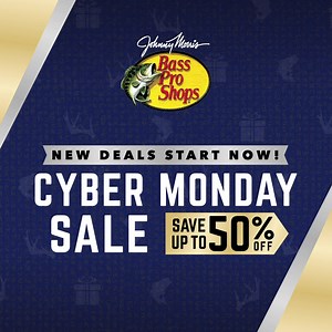 1.3M views · 39 reactions | It’s the biggest online event of the season. Save up to 50% on exclusive gear TODAY ONLY and get your Christmas shopping done in one click. | Bass Pro Shops | Facebook