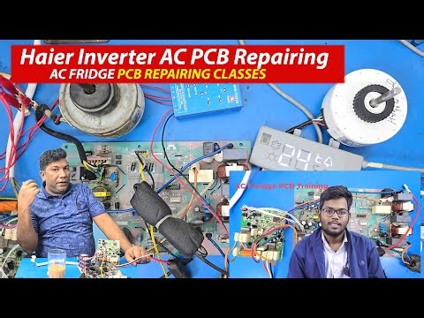 Haier inverter PCB outdoor not working || Electric Locha PCB training