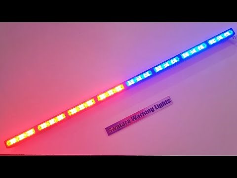 Feniex Quantum 800 Lightstick New Flash Pattern Demo by Swatara Warning Lights