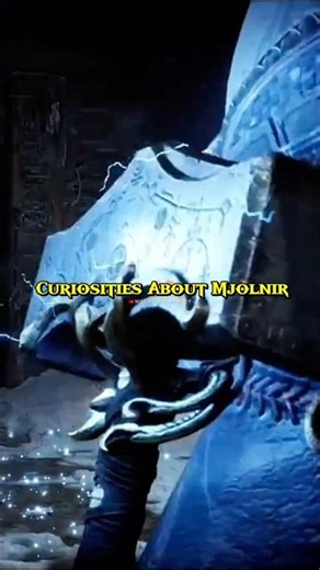 Curiosities about MJOLNIR in God of War Ragnarok! #shorts #godofwar #gaming