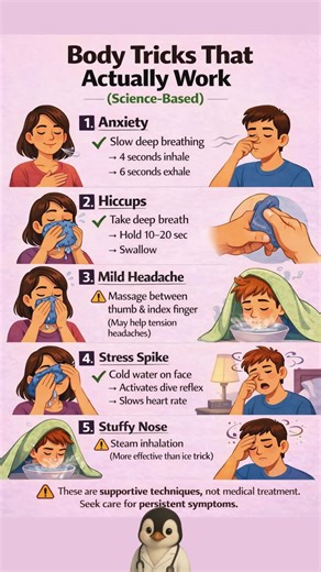 7 Effective Body Tricks for Everyday Issues