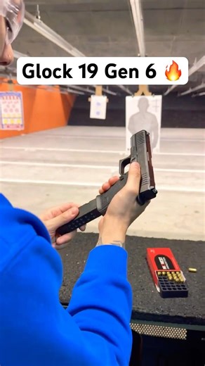 Glock 19 Gen 6 First Shots 🔥