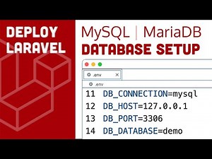 Deploying Laravel - MySQL / MariaDB database setup (Ubuntu)