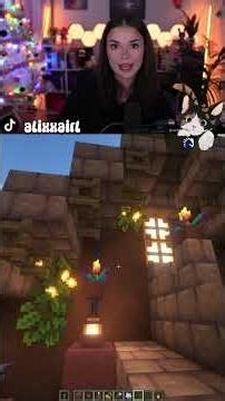 Minecraft Building Crash Course: Cat Cafe Sides and Roof #minecraft