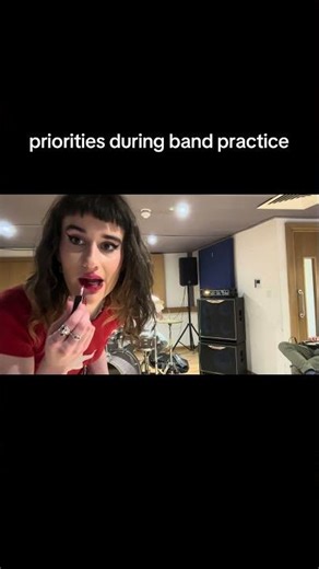 priorities during band practice