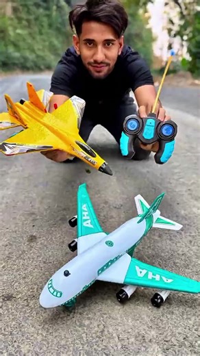 Airbus RC Plane vs Fighter - Unboxing & Testing Experience