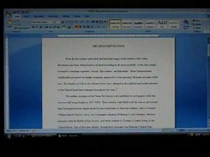 Using Turabian Footnotes on WORD