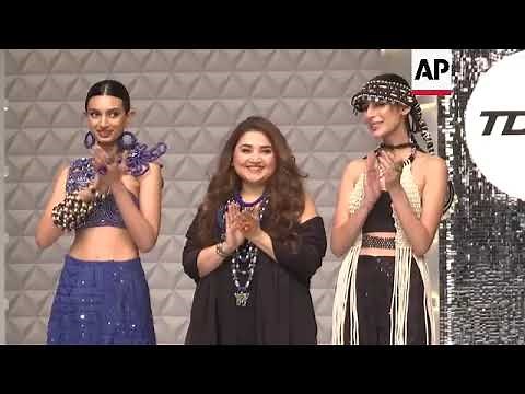 Pakistan’s top designers showcase latest collections at fashion show in Karachi