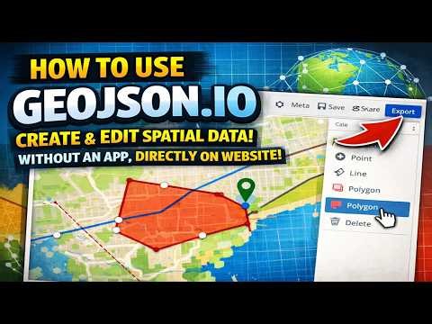 Create & Edit Spatial Data Online (No Software Needed!) | GeoJSON.io Tutorial