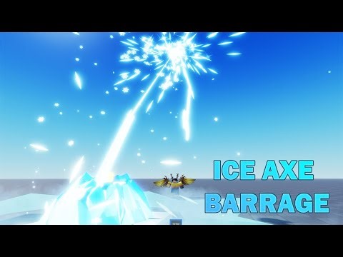 (SALE) Ice Axe Barrage Showcase