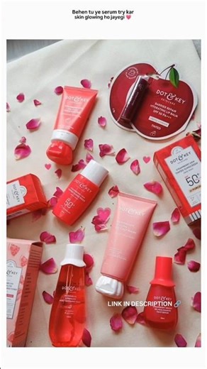 Dot & Key Strawberry Serum 🍓✨ Instant Glow Serum Under Budget #shorts