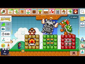 Super Mario All-Stars Style in Super Mario Maker 2 - All Power Ups and Levels (4K)