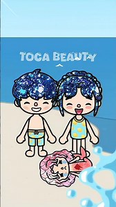 I found a stranded baby mermaid 😱💖🧜🏻‍♀️ #tocaboca #tocalife #tocalifeworld #shorts