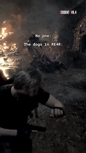 @jasper.the.doll quit winding up the dogs!!! 🐶 #ResidentEvil4 Survival is just the beginning