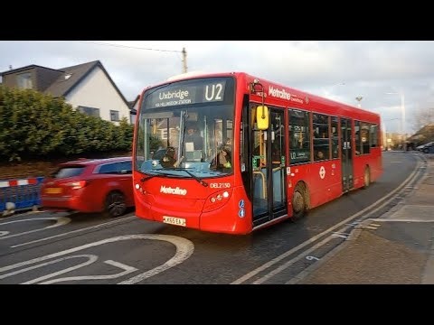 Bus Spotting in Uxbridge Metroline Enviro200 DEL2150 LK65EAJ Route U2 Brunel University to Uxbridge