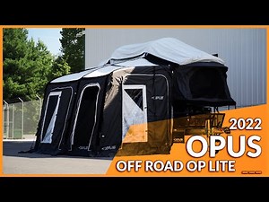 An INFLATABLE Trailer? 2022 OPUS Off Road OP Lite Pop Up Trailer Tour | Beckley's RVs