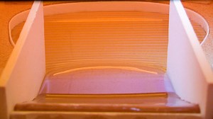 Harnessing Flow in Kiln-Glass