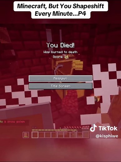 Minecraft Shapeshifting Challenge Every Minute