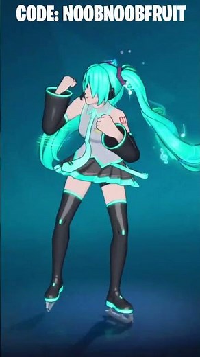FEAR Emote Showcase ft. Hatsune Miku | Fortnite
