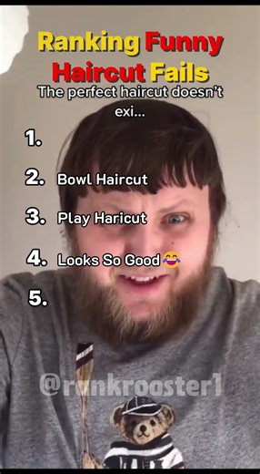 Ranking Funny Haircut Fails😂 #shorts #memes