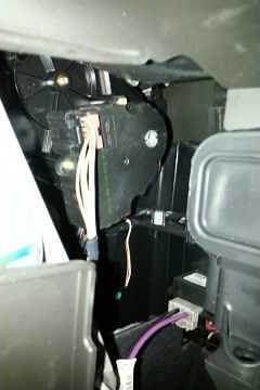Traverse air blend actuator