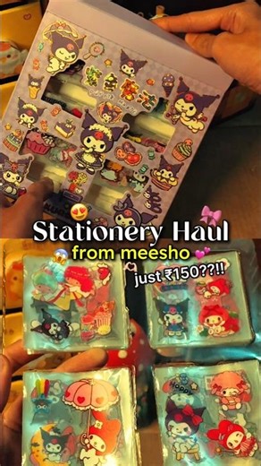 Affordable Stationery From Meesho😱🎀🖊 #shortsyoutube #shortsfeed #shorts