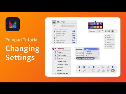 Changing Polypad Settings