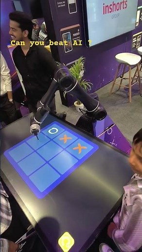 Playing Tic Tac Toe with AI | AI Impact Summit 2026 #ai #tictactoe