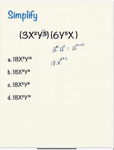 Multiply Powers | Exponent Math Problem