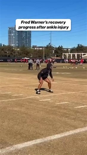 Fred Warner shared some footage of his recovery progress after his ankle injury 👏 (via @fred_warner) | NFL on FOX