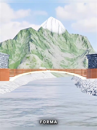 Cómo Los Antiguos Constructores Inventaron El Imposible Puente De Arco De Madera 🌉🤯 #puente #arquitectura #ingeniería #3danimation #historiaantigua