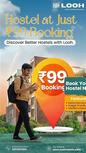 Looking for a hostel in Patna? | Book Verified Hostel at Just ₹99 | Looh App