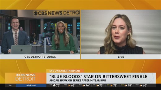Abigail Hawk previews bittersweet finale of "Blue Bloods"