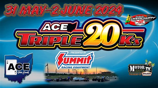 FREE DRAG RACING LIVESTREAM: The ACE Triple $20,000 Races Are LIVE From National Trail Raceway - Race #1 Saturday - BangShift.com
