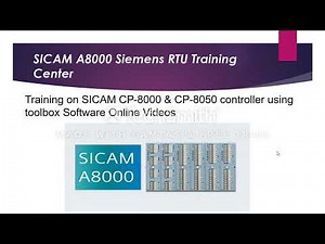 SICAM CP-8000 & CP-8050 Training Center Courses