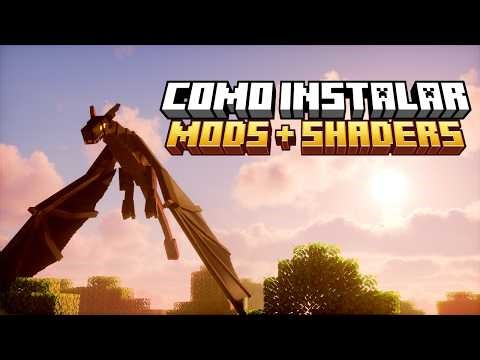 Cómo poner MODS y SHADERS en Minecraft para TODAS LAS VERISONES