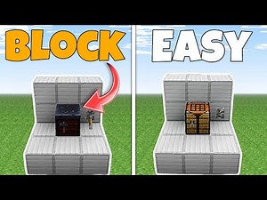 Easiest Block Swapper In Minecraft Bedrock 1.21