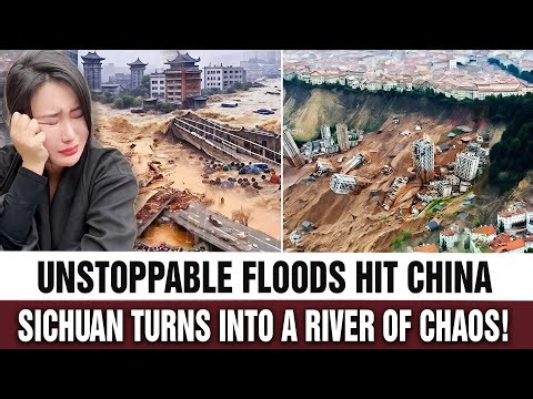 Apocalyptic Floods Hit China: Catastrophic Flash Floods Wipe Out Entire Towns in Sichuan!