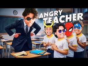 IRONMAN VS ANGRY TEACHER 😡🤣🤣