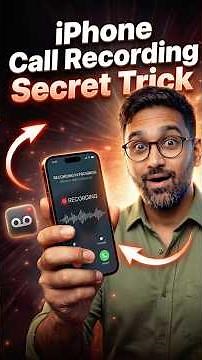 iPhone Secret Call Recording Trick 😳📱 (No Alert, No Sound) | iOS Hidden Feature 2026