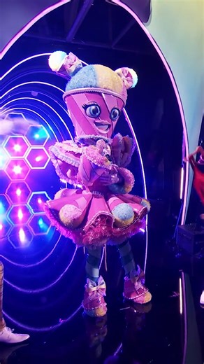 The Masked Singer on Instagram: "The sweetest treat on the block! There’s major babe energy in the room with #SnowConeMask. 🩷 #TheMaskedSinger"
