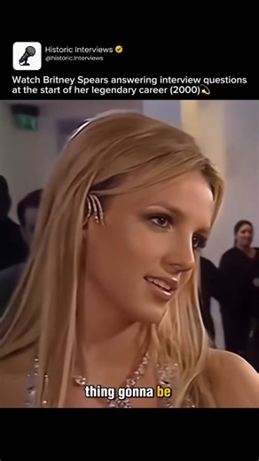 That Britney Spears Meme! on Instagram: "Early Britney Spears interviews have this almost surreal quality — you’re watching a teenager answer basic questions, but it’s obvious she’s already built for a level of fame most people never touch. She’s calm, funny, a little shy, but completely in control. There’s a natural star power there you can’t fake. And once the 2000s kicked in, she didn’t just join the pop scene — she owned it. Every album hit, every video became a moment, every performance tur